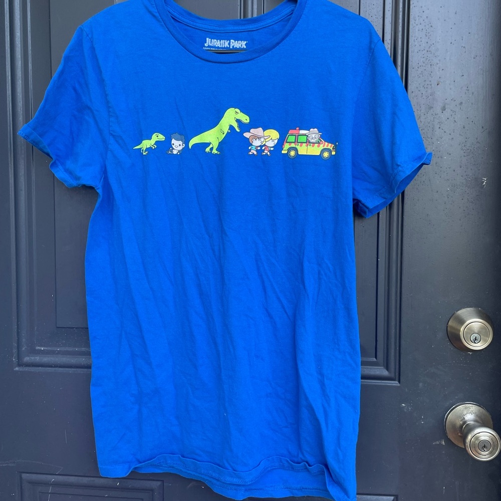 Jurassic Park Lootcrate chibi shirt